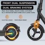 iScooter X10 electric scooter for adults, 500W brushless motor, Battery Life upto 45km - Image 3