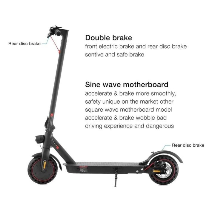 iScooter i9 Pro Foldable Electric Scooter for Adult with Shock Absorber - Image 3